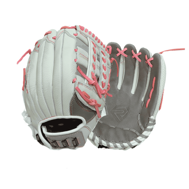 Youth Fastpitch Softball Glove - Pretty In Pink - Double Braid 12